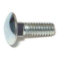 Midwest Fastener 1/4"-20 x 3/4" Zinc Plated Grade 2 / A307 Steel Coarse Thread Carriage Bolts 100PK 01050